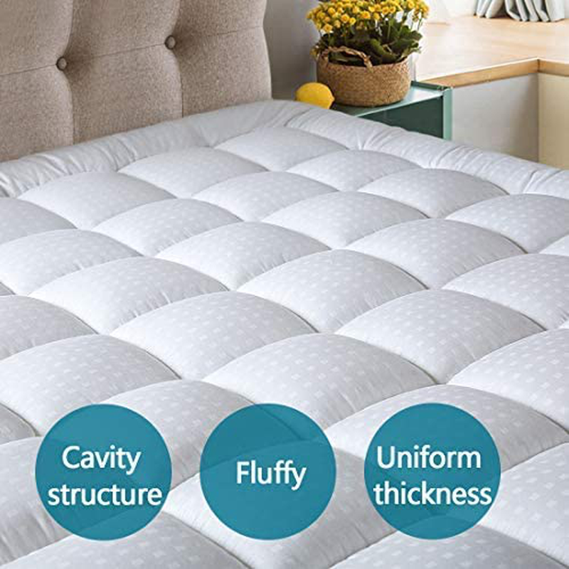 MEROUS Full Size Mattress Pad Pillow Top Quilted Mattress Cover Mattress Protector Cotton 8-21" Deep Pocket Cooling Mattress Topper