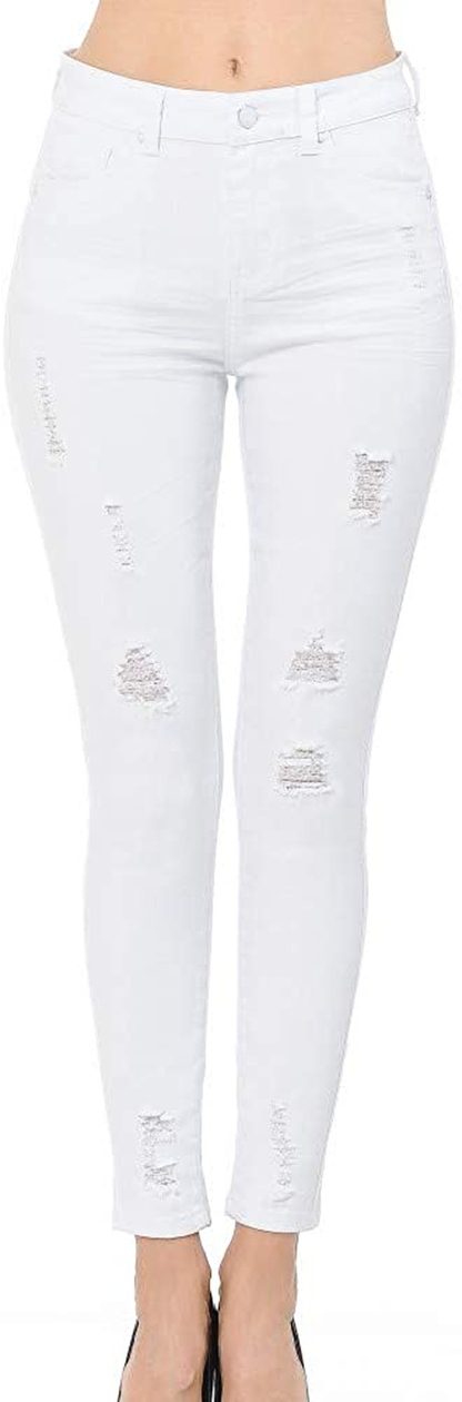 Wax Jean Denim Women's Juniors Push-Up High-Rise Skinny Jean in Fine Cotton D.