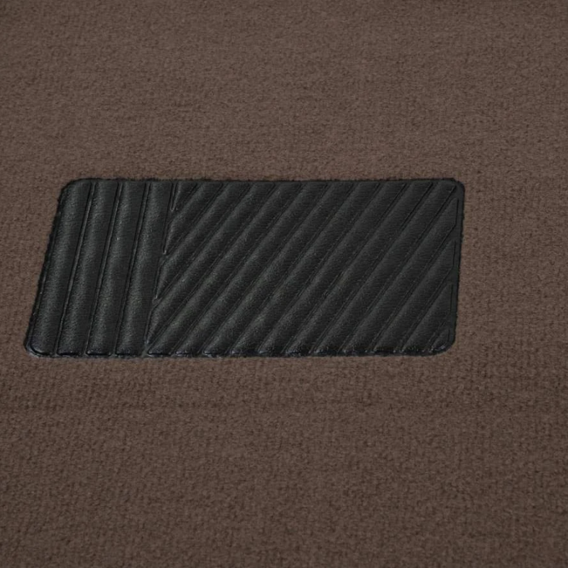 4 Piece Universal Carpeted Vehicle Floor Mats With Vinyl Heel Pad 