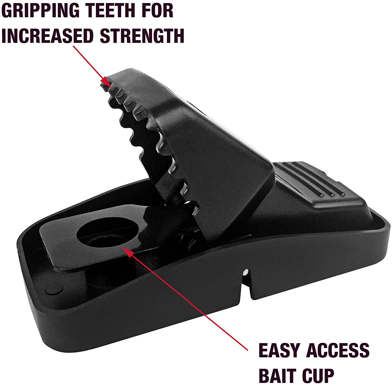 Catchmaster Snapper Quick-Set Reusable Snap Mouse Traps - 6 Pack