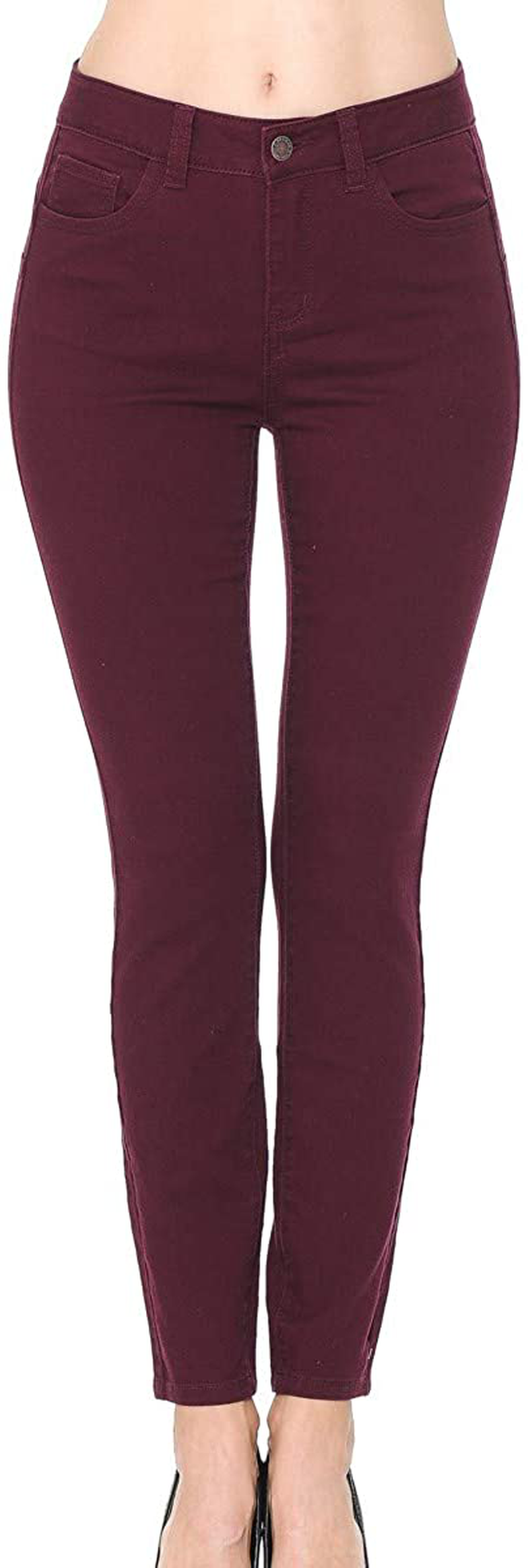 Wax Jean Denim Women's Juniors Push-Up High-Rise Skinny Jean in Fine Cotton D.