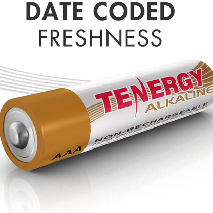 100 Pack High Performance 1.5V AA or AAA Alkaline Batteries