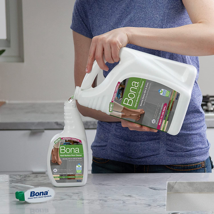 Bona Hard-Surface Floor Cleaner Refill, 128 Fl Oz (Pack of 1), Clear