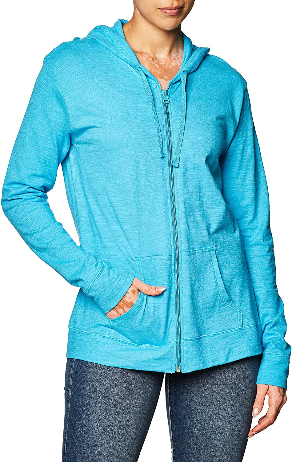 Women's Jersey Full Zip Hoodie