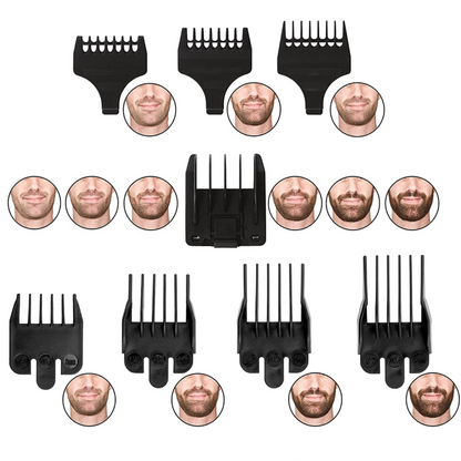 Wahl Battery Operated Beard And Mustache Grooming Kit With Free Nose Hair Trimmer