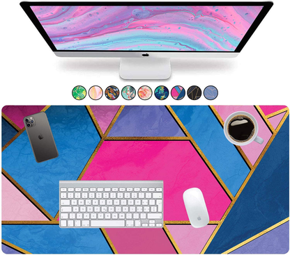 French Koko Large Mouse Pad, Desk Mat, Keyboard Pad, Desktop Home Office School Essentials College Cute Decor Big Extended Laptop Protector Computer Accessories Pretty Mousepad Women Girls XL