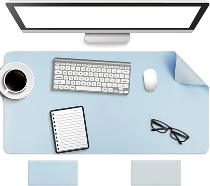 Writing Desk Pad Protector, Anti-Slip Thin Mousepad for Computers,Office Desk Accessories Laptop Waterproof Desk Protector for Office Decor and Home