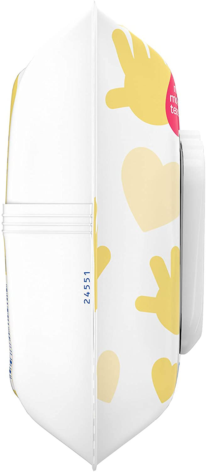 Johnson's Baby Hand & Face Baby Sanitizing Cleansing Wipes for Travel and OnTheGo, No More Tears Formula, Paraben and Alcohol Free, White, 25 Count