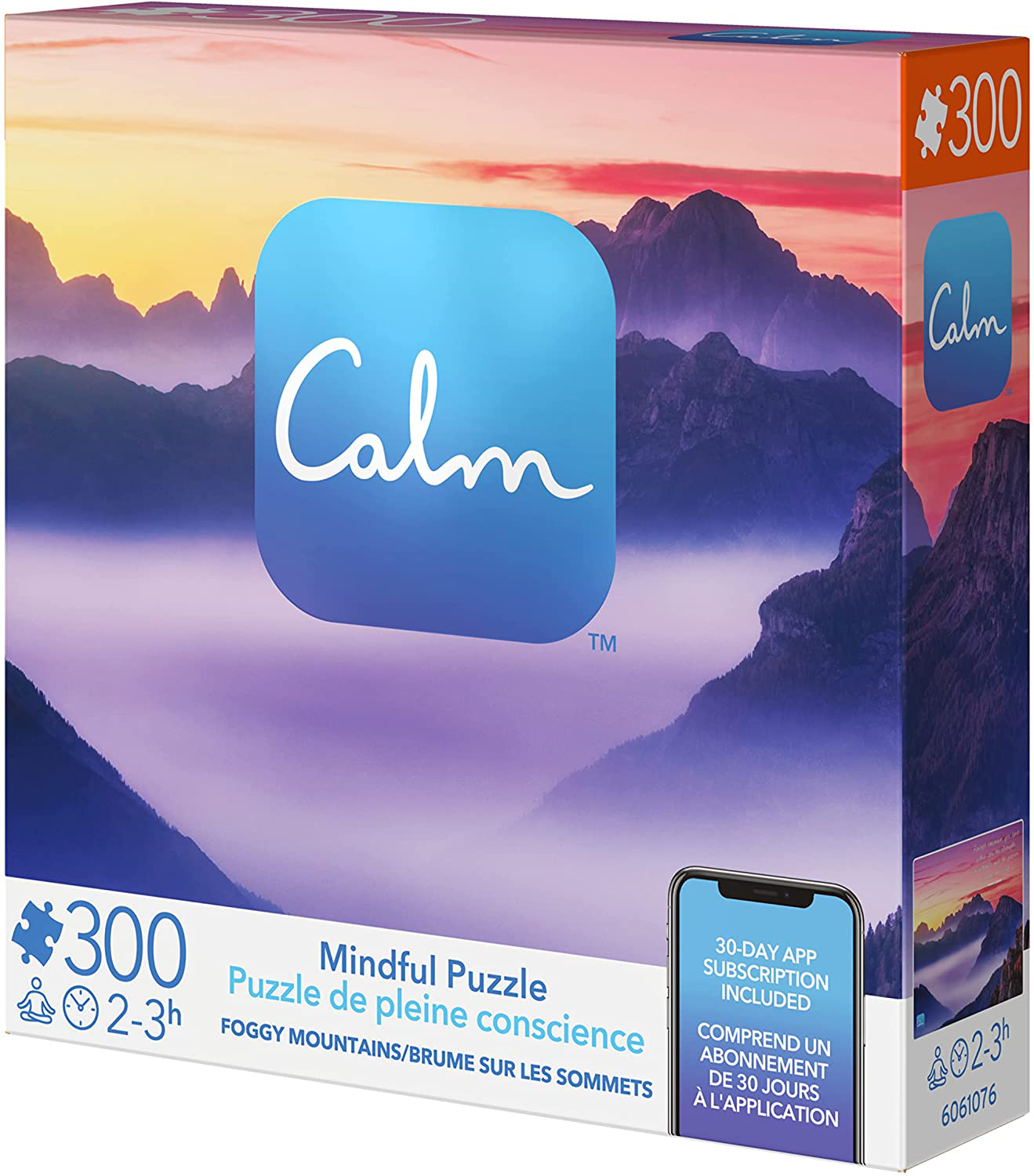 300-Piece Calm Jigsaw Puzzle for Relaxation, Stress Relief, and Mood Elevation
