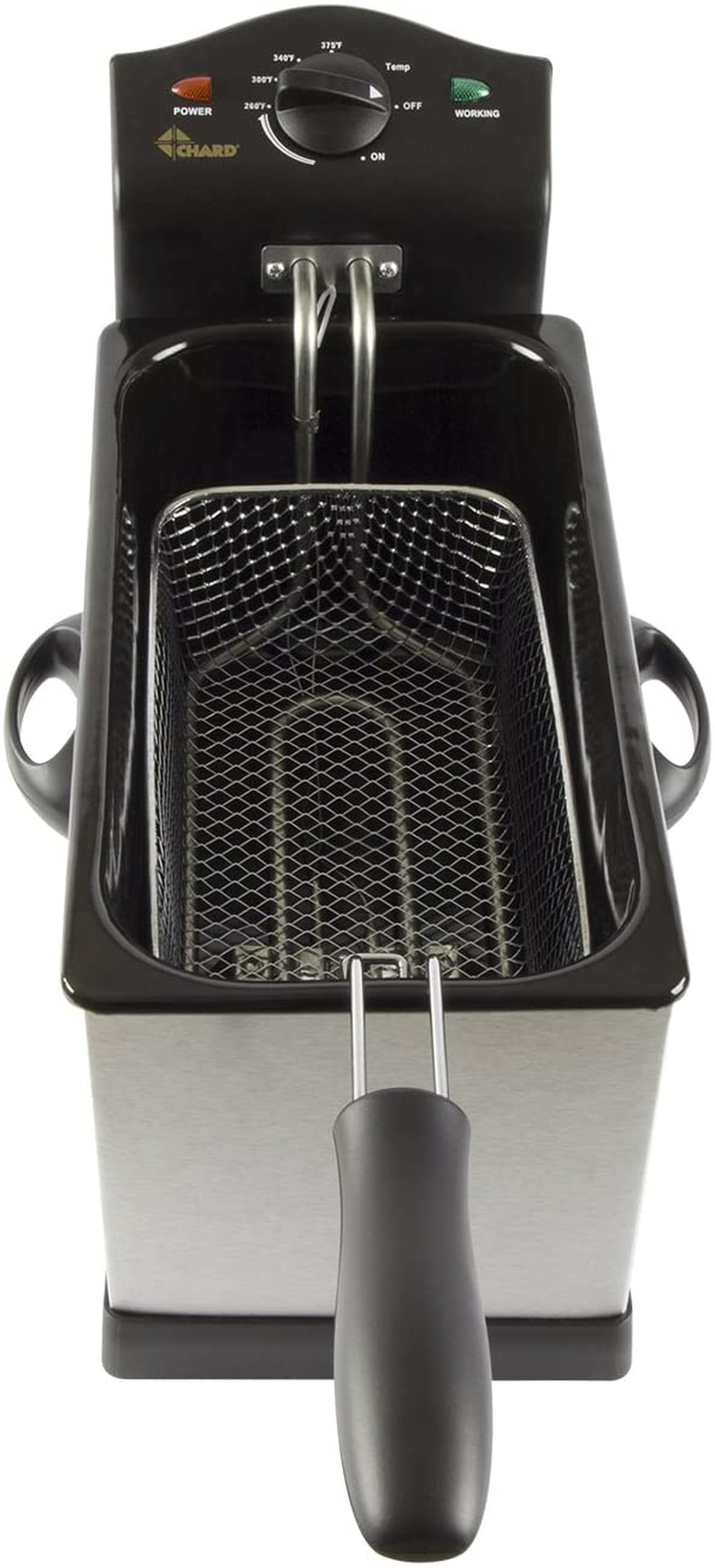 Chard DF-3E, Electric Deep Fryer, Stainless Steel, 3 Liter, 1700 watts