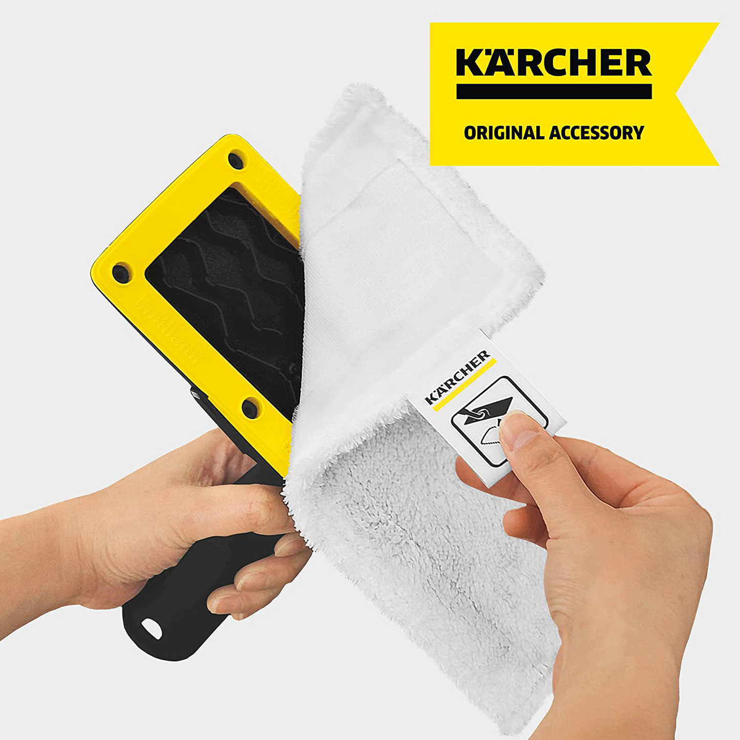 Karcher SC Set for Floor Nozzle Microfiber Cloth, White