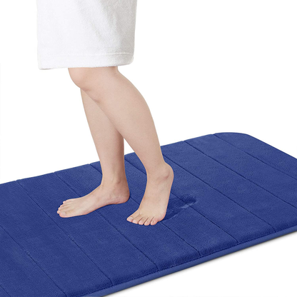 Memory Foam Bath Mat Rug, Comfortable, Soft, Super Water Absorption, Machine Wash, Non-Slip for Bathroom 