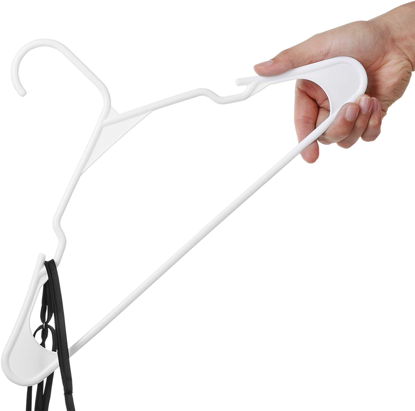 Mr. Pen- Plastic Hangers, 10 Pack, Hangers, Clothes Hangers, White Plastic Hangers, Clothing Hangers, Clothes Hangers Plastic, Hangers for Closet, Plastic Clothes Hangers, Shirt Hangers, Hangers White