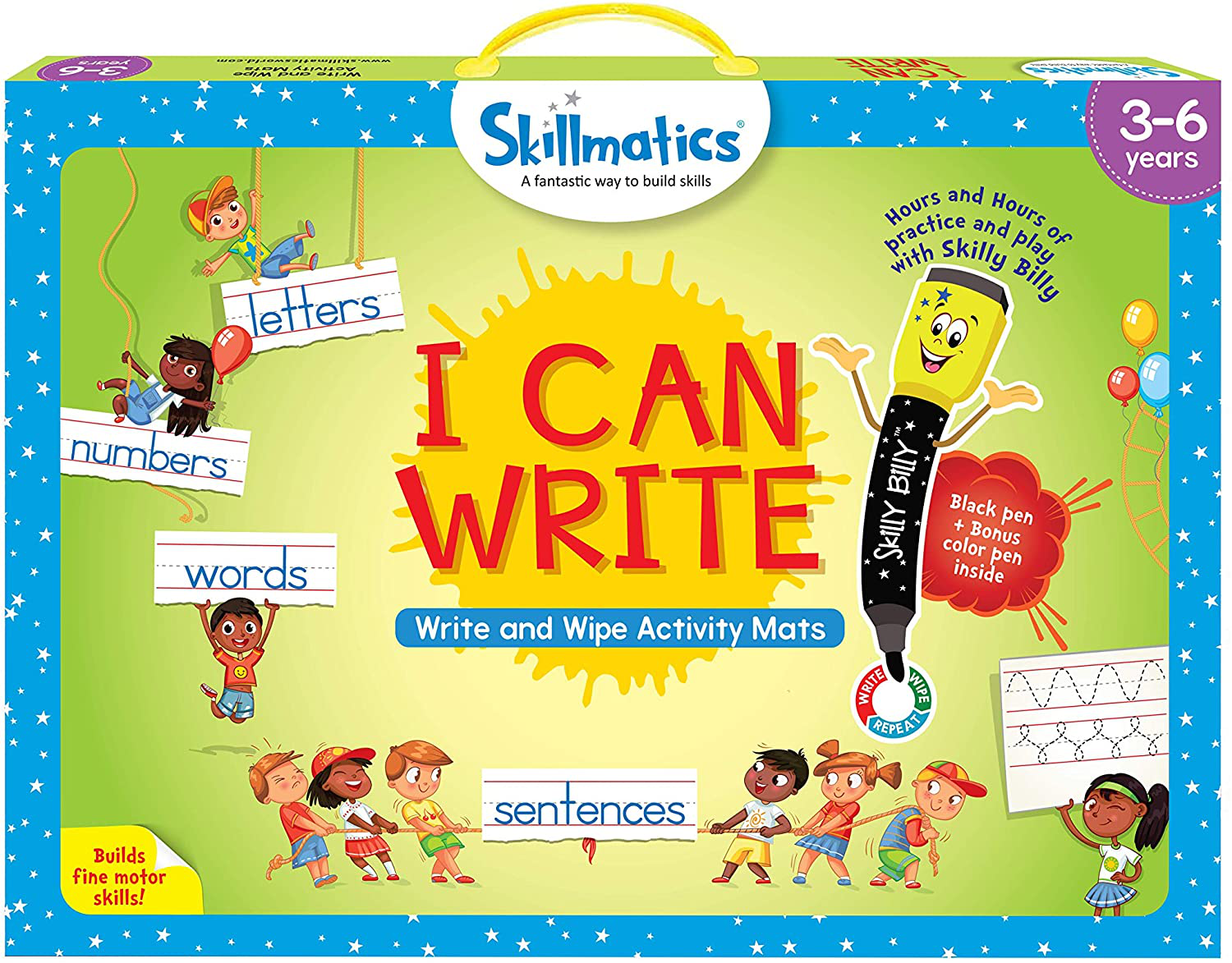 Skillmatics Educational Game : Search and Find | Holiday Gifts & Preschool Learning for Kids Ages 3 to 6 | Reusable Activity Mats with 2 Dry Erase Markers