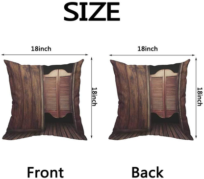 Throw Pillow Case Cushion Covers 18 x 18 inch