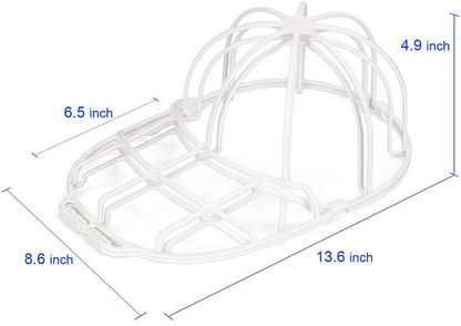 YEENOR Hat Washer, 3 Pack Cap Washer,Baseball Cap Washers,Baseball Hat Cleaner/Cleaning Protector,Ball Cap Washing Frame Cage Hat Washing Holder,Ball Cap Hat Visors Shaper/Organizer for Washing Machine
