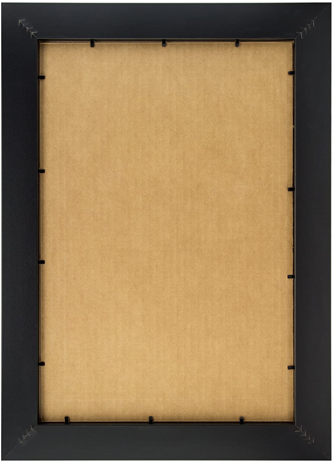 Craig Frames 1WB3BK 16 by 20 Inch Picture Frame, Smooth Wrap Finish, 1 Inch Wide, Black