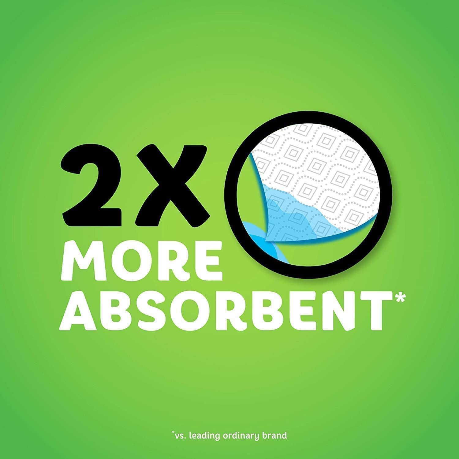 Bounty Quick-Size Paper Towels, 12 Family Rolls = 30 Regular Rolls
