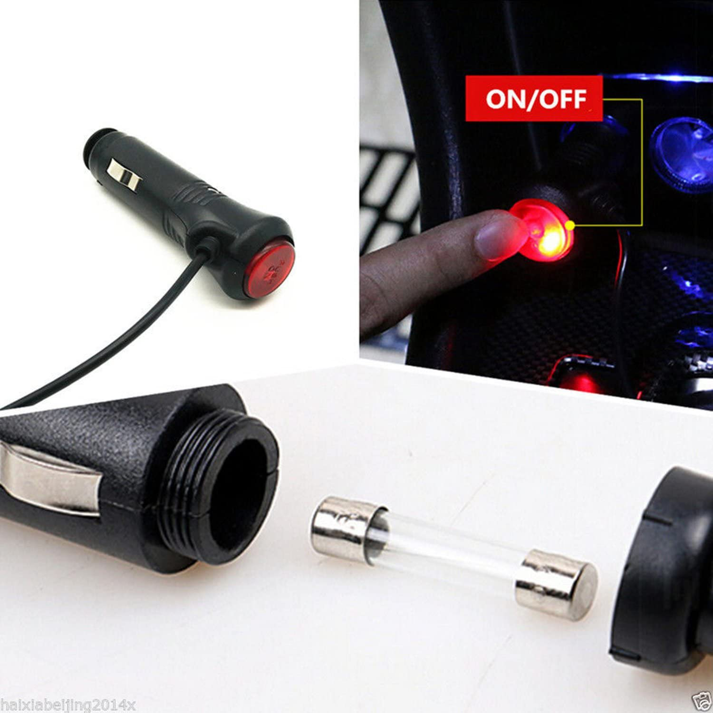 RGB Interior Car Lights, 2-in-1 Design 4pcs 48 LED App Control, Remote Control, Music Mode, DIY Mode, Scene Mode, DC 12V