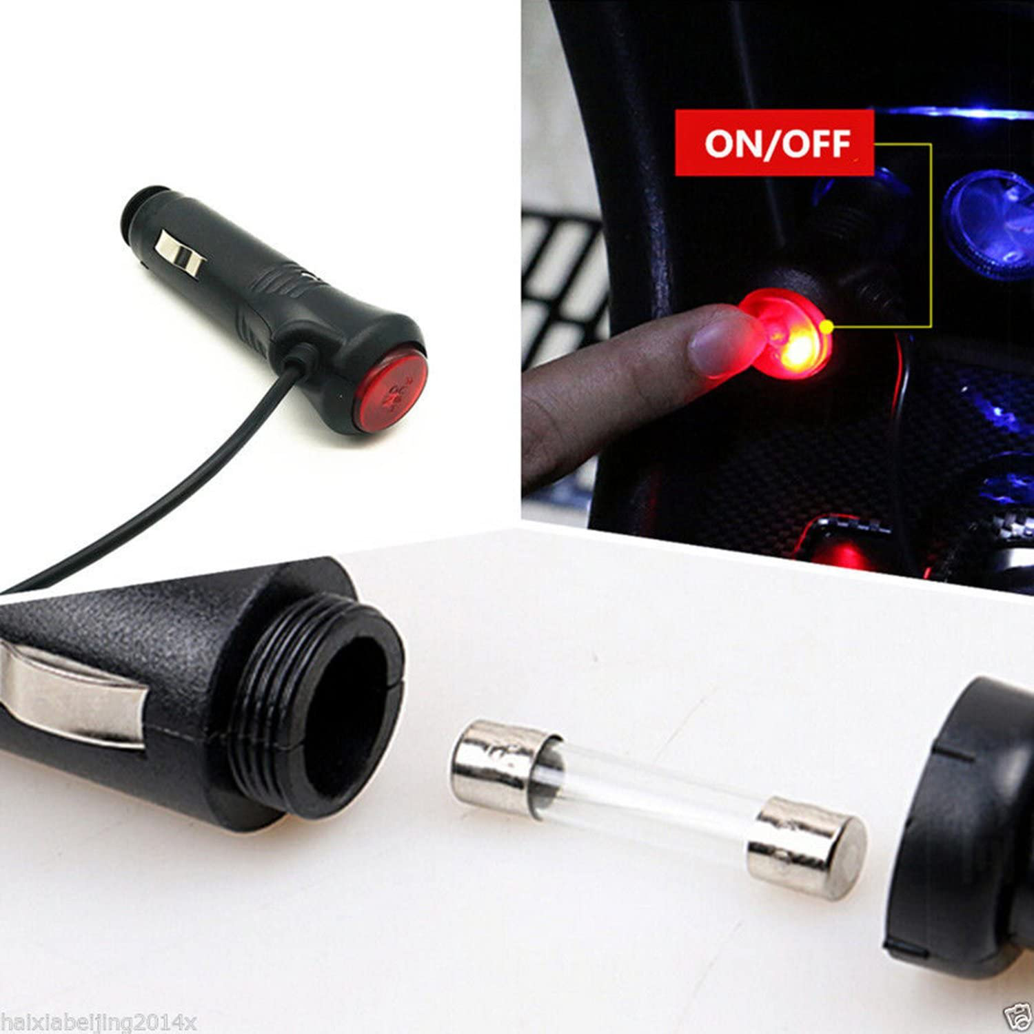 RGB Interior Car Lights, 2-in-1 Design 4pcs 48 LED App Control, Remote Control, Music Mode, DIY Mode, Scene Mode, DC 12V