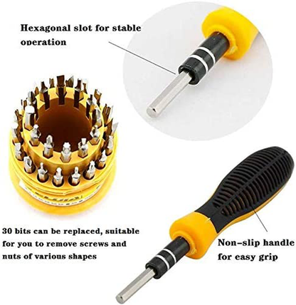 31 in 1 multifunctional precision mini screwdriver set