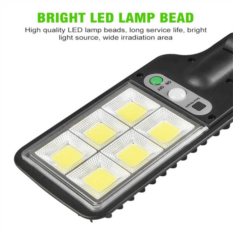 2 Pack Solar Outdoor LED Motion Sensor Flood Lights, Waterproof