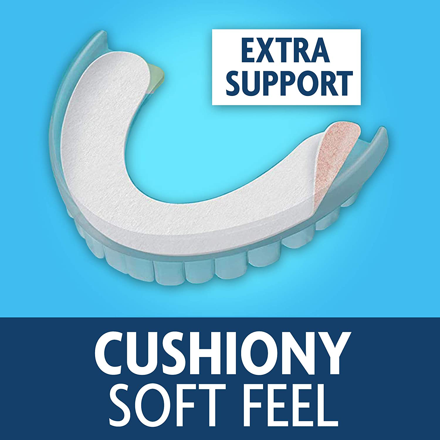 Sea Bond Secure Denture Adhesive Seals Original Uppers, Zinc Free, All Day Hold, Mess Free,15 Count