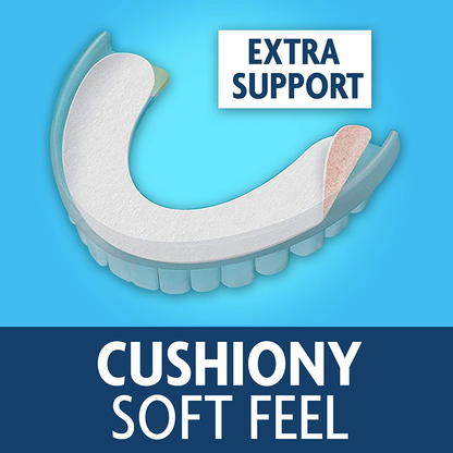 Sea Bond Secure Denture Adhesive Seals Original Uppers, Zinc Free, All Day Hold, Mess Free,15 Count