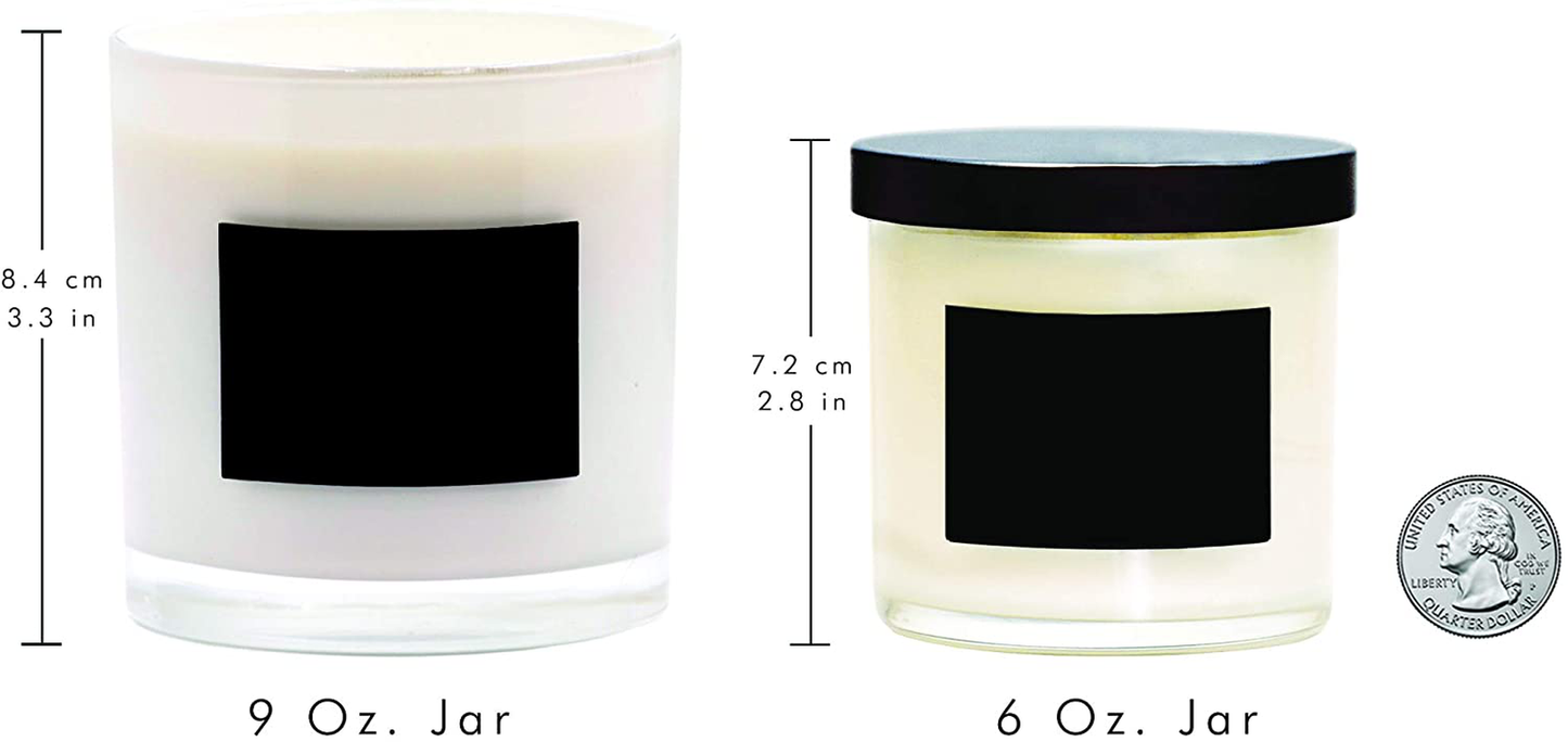 Lulu Candles | Fresh Linen | Luxury Scented Soy Jar Candle | Hand Poured in The USA | Highly Scented & Long Lasting - 2 Pack - 9 Oz. - NO LID