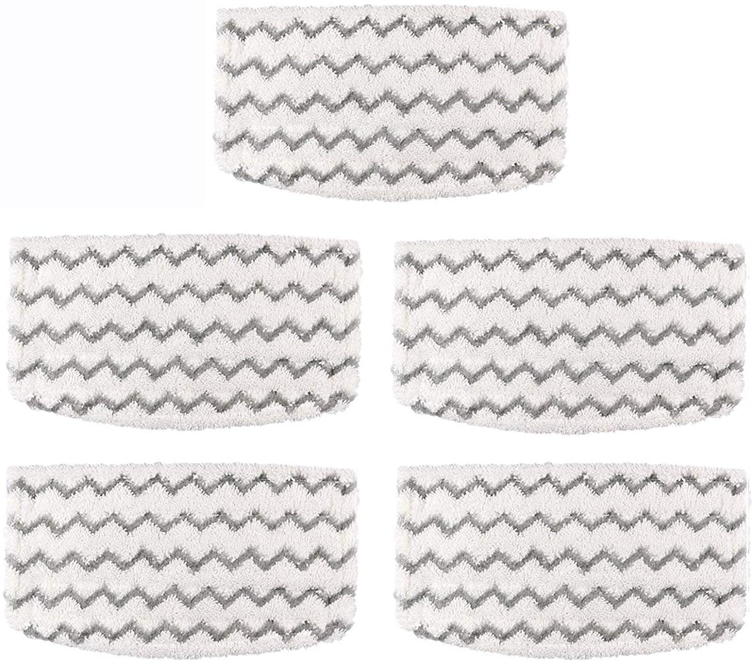 Aunifun 5 Packs Steam Mop Pads Replacement for Shark Steam Mop Hard Floor Cleaner S1000A Shark Vacuum Cleaner S1000A S1000C S1000WM S1001C