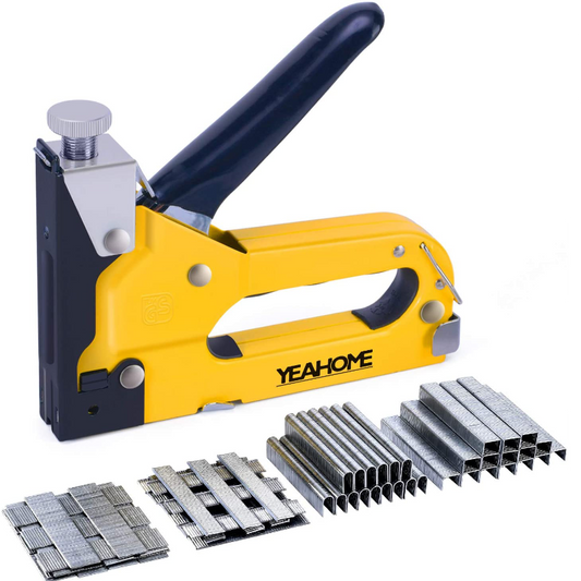 4 In 1 Heavy Duty Upholstery Staple Gun with 4000 Staples