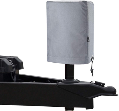 BougeRV 600D Polyester Electric Tongue Jack Cover RV Accessories Universal Trailer RV Electric Tongue Jack Protective Cover Camper Accessories for Outside (Large Size 14″H x 5″W x 10″D)