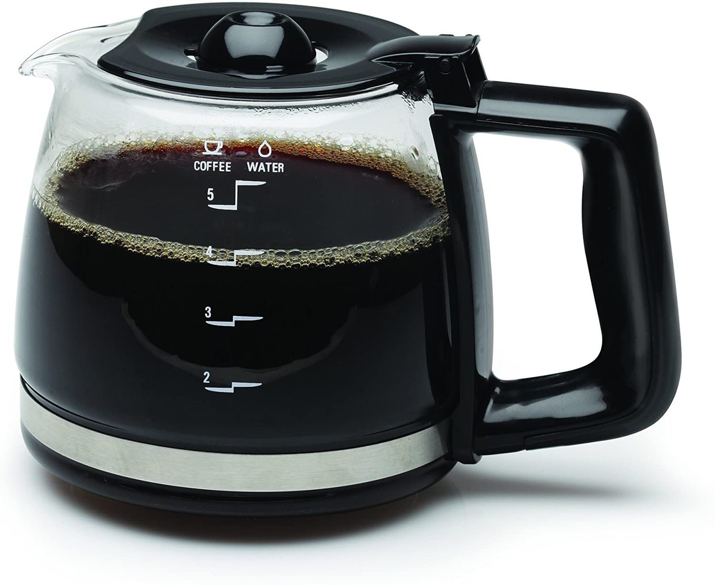 Capresso 5-Cup Mini Drip Coffee Maker, Black and Stainless Steel