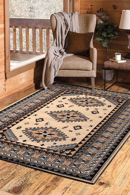 United Weavers of America Dallas Tres Rug, 2'3 x 8', Red
