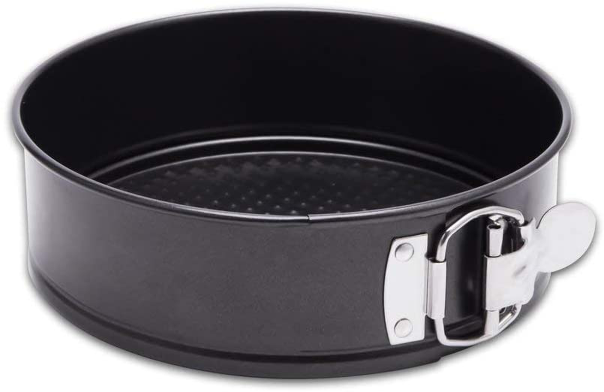 Hiware 10 Inch Non-stick Springform Pan with Removable Bottom / Leakproof Cheesecake Pan with 50 Pcs Parchment Paper