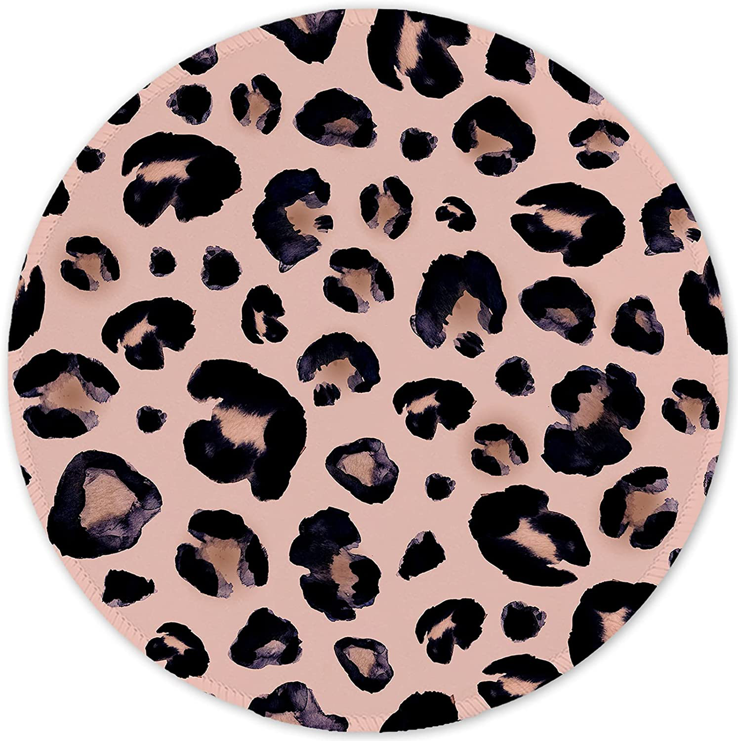 ITNRSIIET Mouse Pad, Colorful Geometric Pattern Design Round Mousepad. Customized Gaming Mousepads for Laptop and Computer. Cute Design Desk Accessories. Non-Slip, Stitched Edges, Waterproof