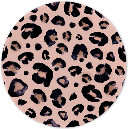 ITNRSIIET Mouse Pad, Colorful Geometric Pattern Design Round Mousepad. Customized Gaming Mousepads for Laptop and Computer. Cute Design Desk Accessories. Non-Slip, Stitched Edges, Waterproof