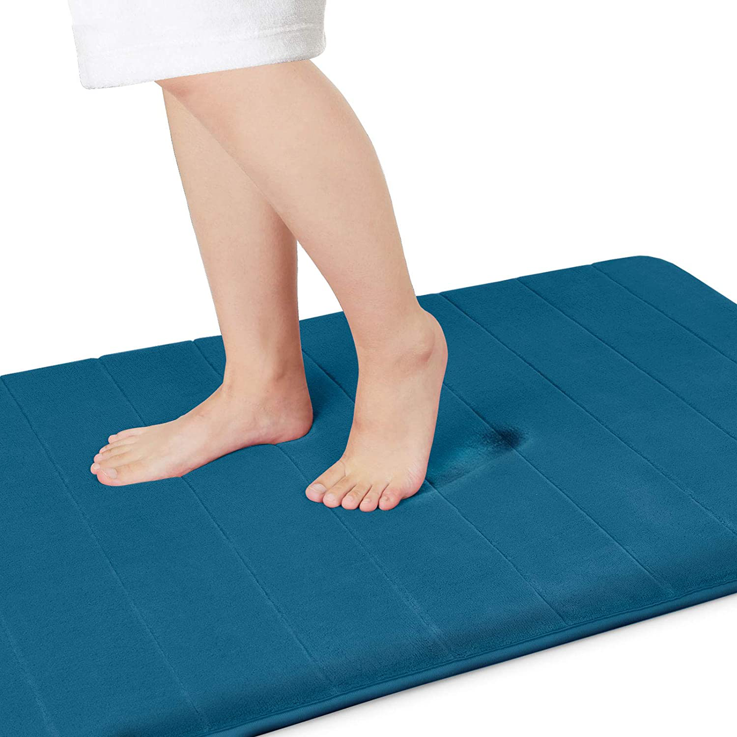 Memory Foam Bath Mat Rug, Comfortable, Soft, Super Water Absorption, Machine Wash, Non-Slip for Bathroom 