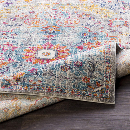 Artistic Weavers Odelia Area Rug, 3'11" x 5'7", Orange/Aqua