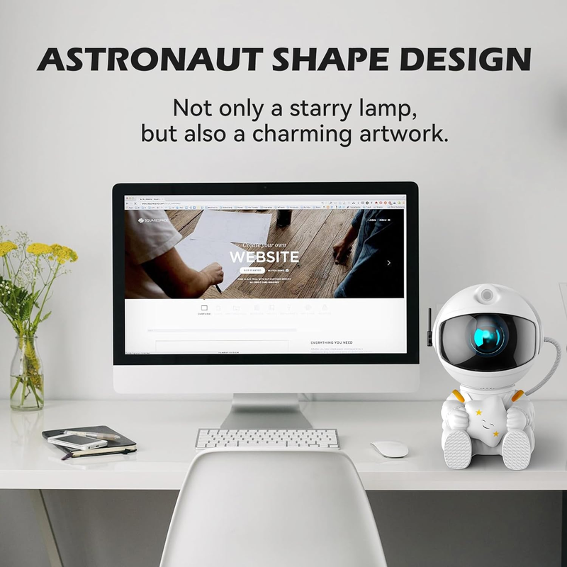 Astronaut Galaxy Night Light Projector 