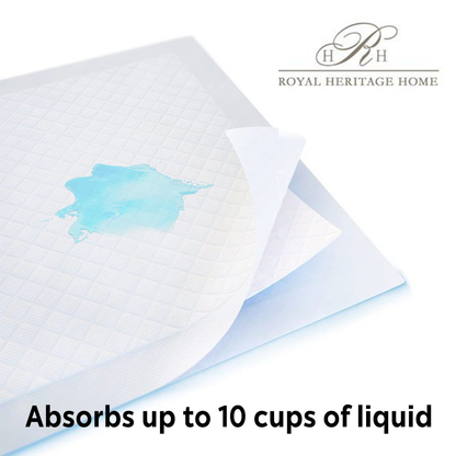 Reusable Commercial Quality Ultra Waterproof Sheet and Mattress Pad Protector, All Sizes, 10 Cups Absorbency, Made in America. (34x36)