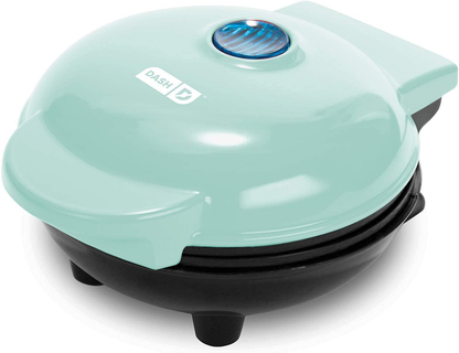 Dash Mini Maker Portable Grill Machine + Panini Press for Gourmet Burgers, Sandwiches, Chicken + Other On the Go Breakfast, Lunch, or Snacks with Recipe Guide - Red