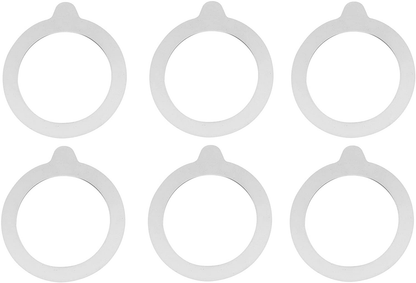Sunshine Mason Co. Wire Bail Rubber Jar Gaskets 3.5"(90mm), fits Bormioli Fido Jars Made in USA 6 Pieces