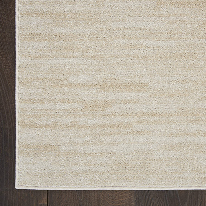 Nourison Essentials Solid Contemporary Yellow 2'x6' Runner Rug , 2' X 6'