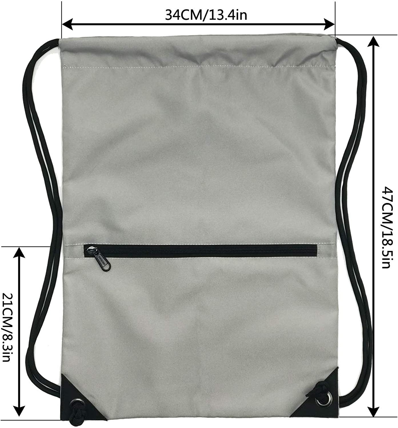 HOLYLUCK Drawstring Backpack Bag Sport Gym Sackpack