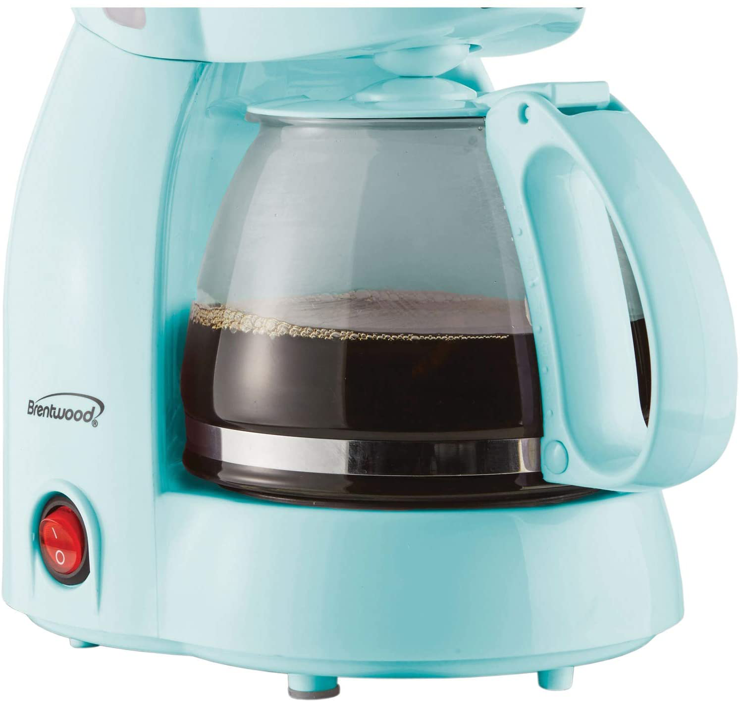 Brentwood TS-213BL 4 Cup Coffee Maker, Blue