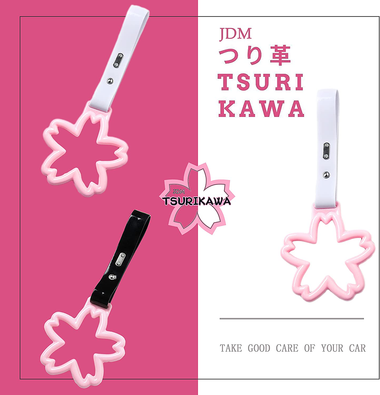 Flower Shaped Car Hand Strap