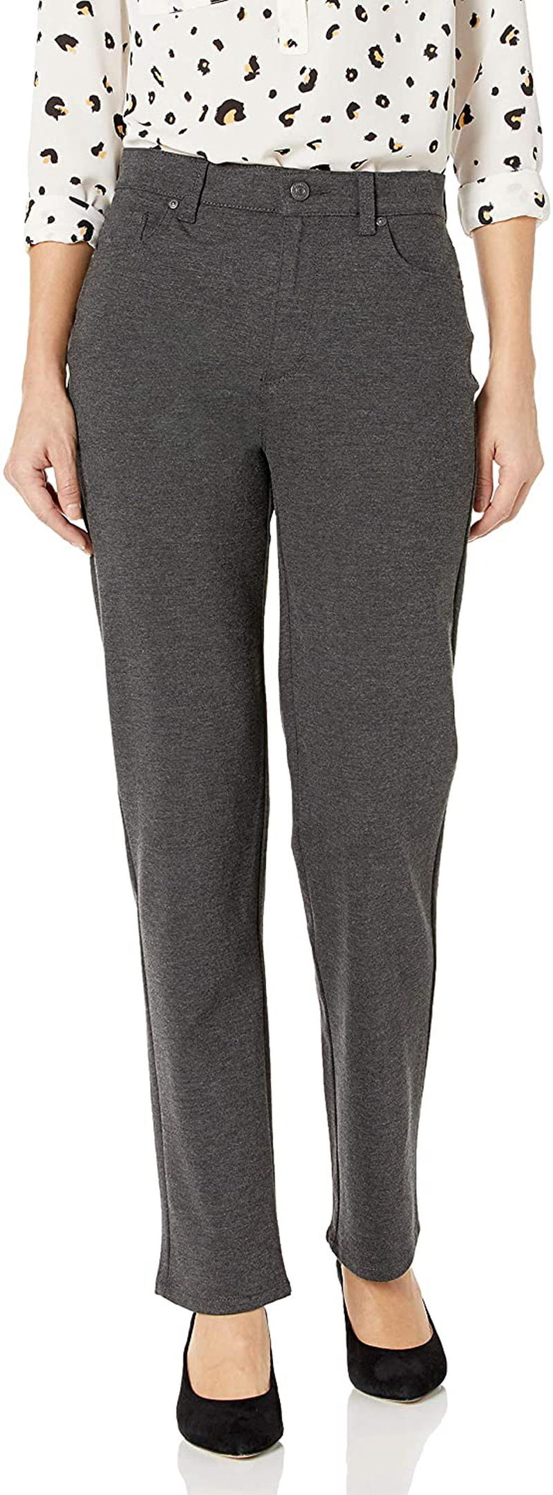 Gloria Vanderbilt Women's Amanda Ponte Knit Pant