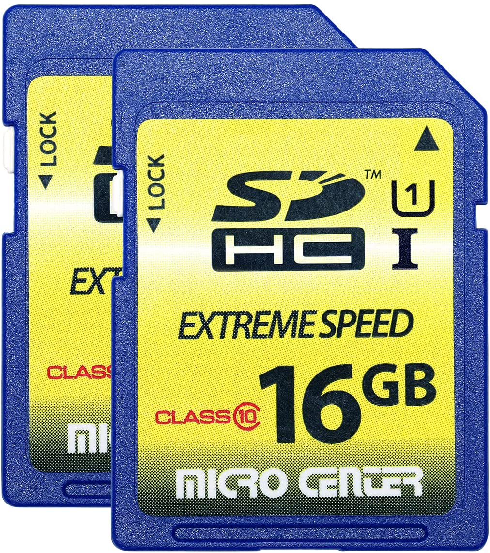 Class 10 SDHC Flash Memory Card SD Card by Micro Center