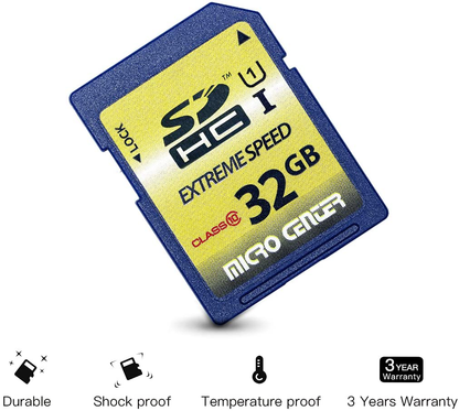 Class 10 SDHC Flash Memory Card SD Card by Micro Center